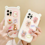 CIFEEO-Dimensional Bear Phone Case