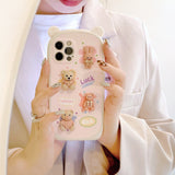 CIFEEO-Dimensional Bear Phone Case