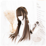 CIFEEO-Manzhen Daily Black Long Straight Wig