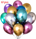 Back  To School Cifeeo 10/20 Rose Confetti Latex Transparent Balloons Metallic Confetti Ballon Baby Shower Kids Birthday Party Wedding Decoration Ball