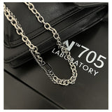 Cifeeo-Black Gem Double Necklace