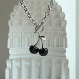 Cifeeo-Cherry Pendant Necklace