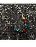 Cifeeo-Colorful Acrylic Beads Necklace