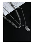 Cifeeo-Double Cuban Chain Necklace