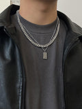 Cifeeo-Double Cuban Chain Necklace