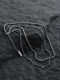 Cifeeo-Double Layered Thin Chain Necklace