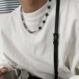 Cifeeo-Green Beads Necklace