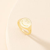 Smile Ring Luxury Spring Fine Lucky Jewelry Rings for Women