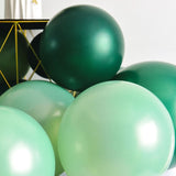 Bean Green balloons Metallic ink green balloon Wedding Decor Event/Party Supplies 10inch 10/30/50pcs Helium balloon Arch Globos