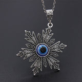 Back To School  1PC Blue Glass 30mm Evil Eye Pendants Necklace For Women Men Turkey Evil Eyes Lucky Necklace Choker Jewelry Accessories