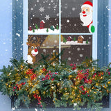 Christmas Gift Christmas Window Sticker Merry Christmas Decorations For Home Christmas Wall Sticker Xmas New Year Kids Room Wall Decals