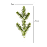 Christmas Gift 1Pack Christmas Fake Plants Pine Branches For Christmas Tree Wreath Decorations Xmas Tree Ornaments Kids Gift Supplies