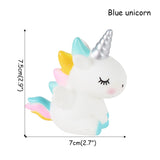 Unicorn Cake Topper Rainbow Cloud Balloon Cupcake Topper Kids Birthday Cake Flags Decor Baby Shower Girl Favors Cake Decorating