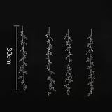 DIY long water drop 15 fork acrylic wire beads beads wedding handmade wedding accessories