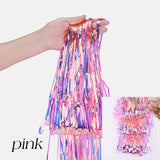 Back to school decoration Cifeeo  2-4M Gorgeous Wedding Party Backdrop Tassel Foil Curtains Kids Birthday Adult Unicorn Anniversary Background Drapes Decorations
