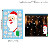 Christmas Gift Christmas Window Sticker Merry Christmas Decorations For Home Christmas Wall Sticker Xmas New Year Kids Room Wall Decals