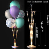 Cifeeo 35/70/130cm Balloon Stand Holder Wedding Decor Balloons Birthday party decorations kids ballon arch baloon stick party supplies