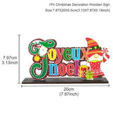 Christmas Gift Wooden Christmas Ornament Navidad 2022 Merry Christmas Decor For Home Natal Cristmas Decor Xmas Gifts Happy New Year 2023