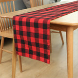 Christmas Gift Christmas Decoration Plaid Table Runner New Year Party Arranged Wedding Hotel Home Decorative Table Mats Placemats New Year Gift