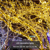 10M 100M Led String Garland Christmas Tree Fairy Light Chain Waterproof Home Garden Party wedding Outdoor Holiday Decoration