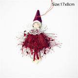 Cifeeo 2023 Christmas Angel Dolls Christmas Tree Decorations for Home Navidad Ornaments Natal Xmas Pandent New Year Gifts for Kids