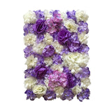 Christmas Gift Romantic Artificial Flower Wall Christmas Wedding Decoration Birthday Party Shop Backdrop Halloween Decor Backdrop Flowers Wall