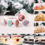 Christmas Gift 500Pcs Merry Christmas Stickers Animals Snowman Xmas Tree Decorative Stickers Wrapping Toys Gifts For Kids Label Christmas Tags
