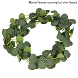 Christmas Wreath Barries Cones Artificial Vine Hanging Floral Foliage Garland Christmas Decorations for Home Navidad Natal 2022