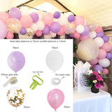 Cifeeo  1Set Balloons Arch DIY Balloon Chain For Wedding Decoration Baby Shower Birthday Party Balloons Balloon Garland Baloon Set