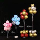 7 Tubes Balloons Stand Balloon Holder Column Confetti Balloon Baby Shower Kids Birthday Party Wedding Decoration Supplies