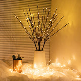 20 LED Light Tree Branch Light String Christmas Decorations for Home Christmas Tree Decorations 2021 New Year Decorations