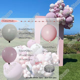 Cifeeo 1Set  Balloon  Decorations Balloon Garland Gold White Latex Balloon First Choice for Choose Yourself  Available Frozen