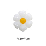 Cifeeo  White Daisy Flower Balloon Baby Shower White Number Birthday Photo Props Egg Flower Ballon Wedding Valentine's Day Decoration