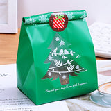 Cifeeo Christmas Gift Christmas Gift Bags 25Pcs Snowflake Baking Bags and Candy Boxes Stickers 500Pcs Christmas Decorations for Home Navidad New Year