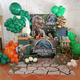 Dinosaur Balloons Garland Kit for Birthdays Baby Showers Decoration Jungle Safari Boy Gifts Dino Baloon Party Decors and T Rex