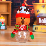 Christmas Gift Candy Jar Snowman Santa Storage Bottle Sweet Christmas  Can Boxes Child Kids Gifts Holder New Year  Navidad