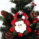 Christmas Gift New Year 2021 Cute Santa Claus Snowman Dolls Christmas Tree Decoration for Home Xmas Elf Navidad Kids Gift Merry Christmas Decor