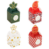 Christmas paper Kids Candy Box Bag Navidad  New year christmas home decoration Natal gift bags Kerst Noel Treats packing box