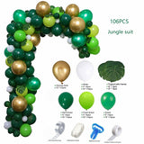 Latex Balloon Garland Arch Kit Boys and Girls Day Party Wedding Decoration Balloon Background 1 Year Old Baby Shower Diy Balloon
