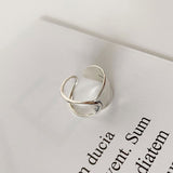 Minimalism Gold Color Round Geometric Finger Rings Set for Women 2022 Classic Circle Open Ring Joint Ring Female Jewelry