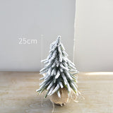 Christmas Gift Christmas Tree DIY Decorations For Home Mall Hotel Artificial Snowflake Cedar Pine Cone Trees Party Wood Xmas Hanging Ornaments