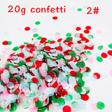 Cifeeo  2Pcs Multicolor Paper Scrap Foil Confetti Salute Confetti Holding Pusher Tube Birthday Party Christmas Anniversary Wedding Decor