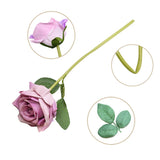 9pcs/set 4cm 7cm Silk Rose Flower Bouquet Real Touch Fake Flowers for Wedding Decoration Bridal Hold Bouquet Home Garden Supplie
