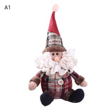 Christmas Gift Christmas Dolls Santa Claus Snowman Elk Toys Xmas Figurines Red Xmas Tree Ornament Christmas Decorations For Home  navidad 2021