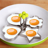 Christmas Gift 1Pcs Stainless Steel Fried Egg Mold Pancake Bread Fruit and Vegetable Shape Decoration Kitchen Accessories Kitchen Gadgets Tool