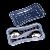 2Pcs/Box Stainless Steel Ice Facial Massage Roller Globes Beauty Tools for Face Cooling