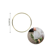 Christmas Decoration Metal Ring Artificial Flower Garland DIY Christmas Wreath Circle Girls Catching Dream Hoop Hanging Decor