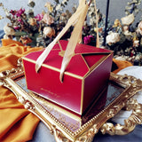 10pcs/Lot Wedding Gift Packaging Favors Envelope Style Box Birthday New Year Party Chocolate Candy Decoration DIY