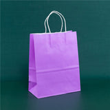 6pcs Gift Pakcaging Kraft Paper Bag Birthday Party Wedding Christmas New Year Child Favors Cookies Snack Decoration