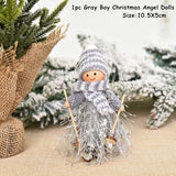 Cifeeo 2023 Christmas Angel Dolls Christmas Tree Decorations for Home Navidad Ornaments Natal Xmas Pandent New Year Gifts for Kids